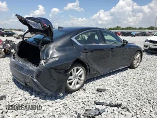 2024 Lexus IS 300 with VIN JTHCA1D20R5129432, listed as a Copart auction lot 51518945 with 8,182 mi miles and Salvage title. Bid and sale history available at DreamBid. Image 3.