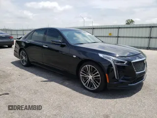2019 Cadillac CT6 Sport AWD with VIN 1G6KP5R64KU144786, listed as a Copart auction lot 63397094 with 69,756 mi miles and Salvage title. Bid and sale history available at DreamBid. Image 4.