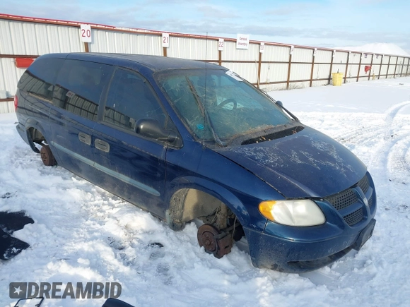 2002 Dodge Caravan SE with VIN 1B4GP24342B540997, listed as a IAAI auction lot 41515435 with 321,648 mi miles. Bid and sale history available at carsss.com. Image 1.