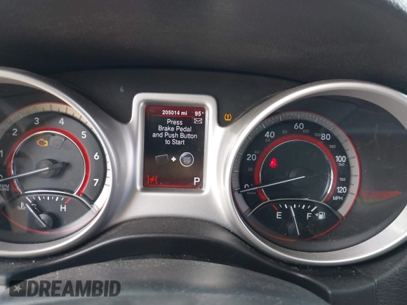 2013 Dodge Journey American Value with VIN 3C4PDCAB0DT723988, listed as a IAAI auction lot 42263191 with 205,014 mi miles and . Bid and sale history available at DreamBid. Image 7.