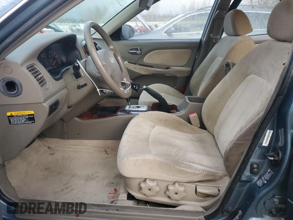 2005 Hyundai Sonata GLS with VIN KMHWF35H75A100960, listed as a Copart auction lot 81070954 with 133,919 mi miles and Salvage Title. Bid and sale history available at carsss.com. Image 7.
