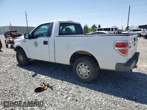 2013 Ford F-150 XL with VIN 1FTMF1CF9DFC58803, listed as a Copart auction lot 52379255 with 76,194 mi miles and Salvage title. Bid and sale history available at DreamBid. Image 2.