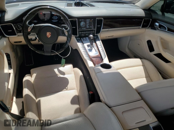 2014 Porsche Panamera 4S Executive with VIN WP0BB2A76EL064169, listed as a Copart auction lot 54538275 with 54,235 mi miles and Salvage Title. Bid and sale history available at DreamBid. Image 8.