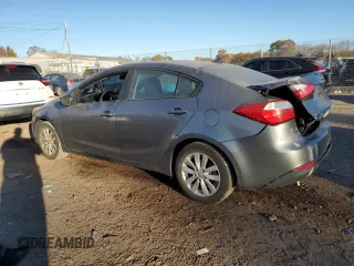 2016 Kia Forte LX with VIN KNAFX4A62G5574870, listed as a Copart auction lot 76956984 with 86,833 mi miles and Salvage Title. Bid and sale history available at carsss.com. Image 2.
