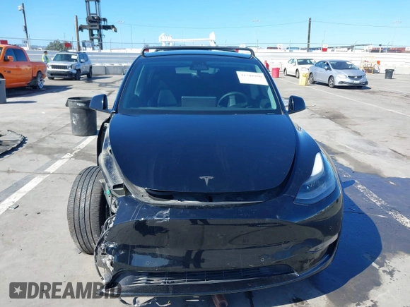 2021 Tesla Model Y Performance with VIN 5YJYGDEF9MF251738, listed as a IAAI auction lot 41708950 with 61,248 mi miles and . Bid and sale history available at DreamBid. Image 13.