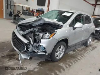 2022 Chevrolet Trax LS with VIN KL7CJNSM5NB550309, listed as a IAAI auction lot 41208893 with 60,580 mi miles. Bid and sale history available at carsss.com. Image 17.