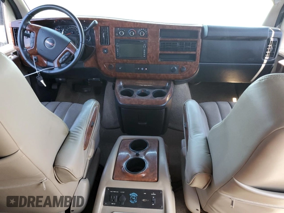 2012 GMC Savana Cargo Van YF7 Upfitter with VIN 1GDS7DC49C1111120, listed as a Copart auction lot 76689004 with 76,889 mi miles and Non Repairable. Bid and sale history available at carsss.com. Image 8.