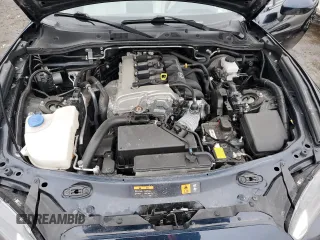 2021 Mazda MX-5 Miata Grand Touring with VIN JM1NDAM77M0454582, listed as a Copart auction lot 44959535 with 44,438 mi miles and Salvage title. Bid and sale history available at DreamBid. Image 11.