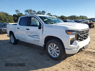 2024 Chevrolet Silverado 1500 Custom with VIN 3GCPABEK8RG445662, listed as a Copart auction lot 84538624 with 1,559 mi miles and Salvage Title. Bid and sale history available at DreamBid. Image 4.