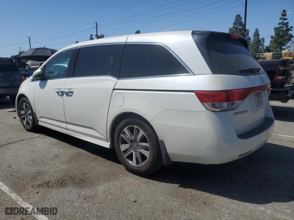 2015 Honda Odyssey Touring Elite with VIN 5FNRL5H93FB004388, listed as a Copart auction lot 52006485 with 133,440 mi miles and Clean Title. Bid and sale history available at carsss.com. Image 2.