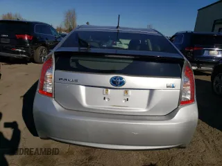 2012 Toyota Prius One with VIN JTDKN3DU8C5485018, listed as a Copart auction lot 42490045 with 56,279 mi miles and Salvage Title. Bid and sale history available at DreamBid. Image 6.