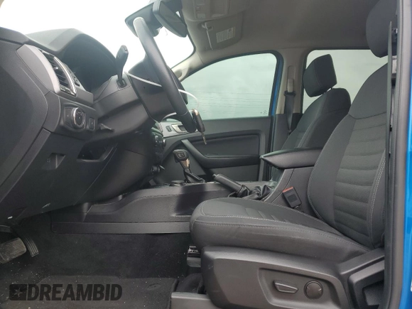 2023 Ford Ranger XL with VIN 1FTER4FH3PLE07822, listed as a Copart auction lot 51092095 with 25,714 mi miles and Salvage title. Bid and sale history available at DreamBid. Image 7.