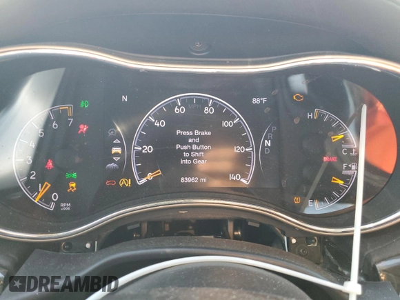 2017 Jeep Grand Cherokee Overland с VIN 1C4RJFCG2HC769223, выставлен на аукционе Copart как лот 60676775 с пробегом 83 962 миль миль и Списание • Salvage title. История ставок и продаж доступна на DreamBid. Изображение 9.