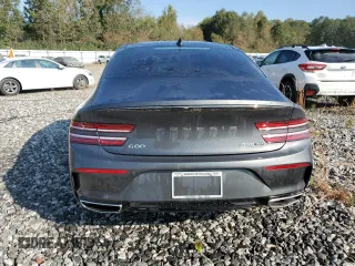 2023 Genesis G80 Sport with VIN KMTGB4SD5PU165546, listed as a Copart auction lot 75081954 with 8,466 mi miles and Non Repairable. Bid and sale history available at DreamBid. Image 6.