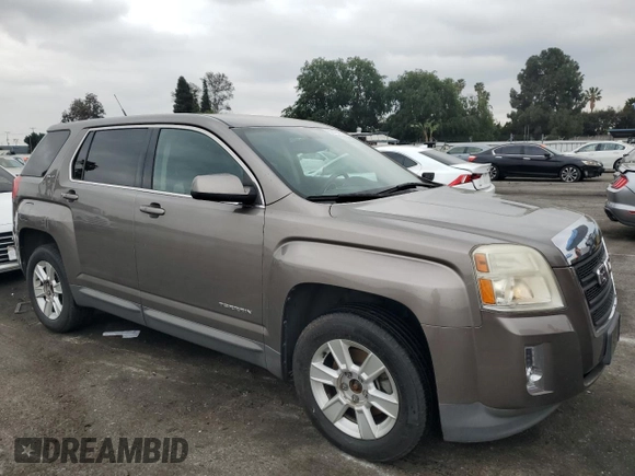 2010 GMC Terrain SLE-1 with VIN 2CTFLCEW5A6295464, listed as a Copart auction lot 50791815 with 181,405 mi miles and Salvage Title. Bid and sale history available at carsss.com. Image 4.