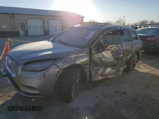 2021 Lincoln Corsair Reserve with VIN 5LMCJ2C94MUL23460, listed as a Copart auction lot 42340605 with 0 mi miles and Salvage Title. Bid and sale history available at carsss.com. Image 1.
