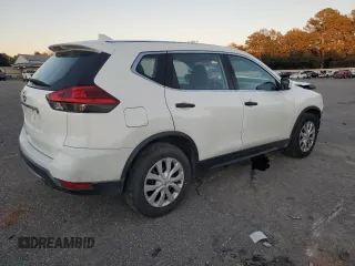 2017 Nissan Rogue S with VIN KNMAT2MTXHP549624, listed as a Copart auction lot 87082524 with 126,181 mi miles and Salvage Title. Bid and sale history available at carsss.com. Image 3.