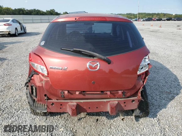2014 Mazda 2 Sport with VIN JM1DE1KY8E0171646, listed as a Copart auction lot 70670884 with 98,656 mi miles and Salvage Title. Bid and sale history available at carsss.com. Image 6.
