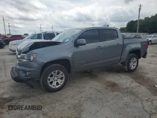 2018 Chevrolet Colorado 2WD LT with VIN 1GCGSCEA9J1114182, listed as a Copart auction lot 58373205 with 138,816 mi miles and Salvage title. Bid and sale history available at DreamBid. Image 1.