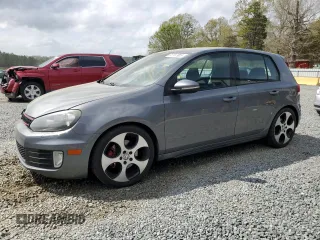 2013 Volkswagen GTI with VIN WVWHV7AJ7DW087435, listed as a Copart auction lot 51187985 with 162,673 mi miles and Salvage Title. Bid and sale history available at carsss.com. Image 1.