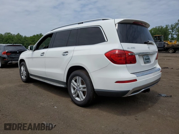 2014 Mercedes-Benz GL 450 with VIN 4JGDF7CE1EA323471, listed as a Copart auction lot 60475615 with 178,524 mi miles and Salvage title. Bid and sale history available at DreamBid. Image 2.
