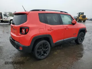 2017 Jeep Renegade Latitude with VIN ZACCJBBB1HPF91059, listed as a Copart auction lot 50259435 with 46,287 mi miles and Salvage Title. Bid and sale history available at carsss.com. Image 3.