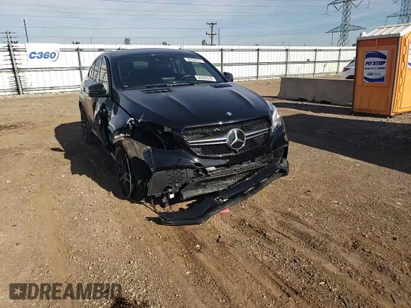 2016 Mercedes-Benz GLE 63 S AMG with VIN 4JGED7FB5GA024273, listed as a Copart auction lot 56300074 with 37,333 mi miles and Salvage title. Bid and sale history available at DreamBid. Image 10.
