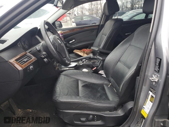2010 BMW 5 Series 528i xDrive with VIN WBANV1C50AC445193, listed as a Copart auction lot 48023985 with 151,606 mi miles and Salvage Title. Bid and sale history available at carsss.com. Image 7.