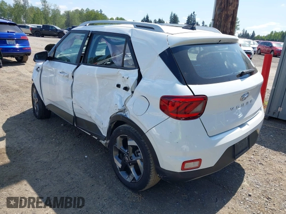 2021 Hyundai Venue SEL with VIN KMHRC8A35MU086471, listed as a IAAI auction lot 42164317 with 54,891 mi miles and . Bid and sale history available at DreamBid. Image 3.