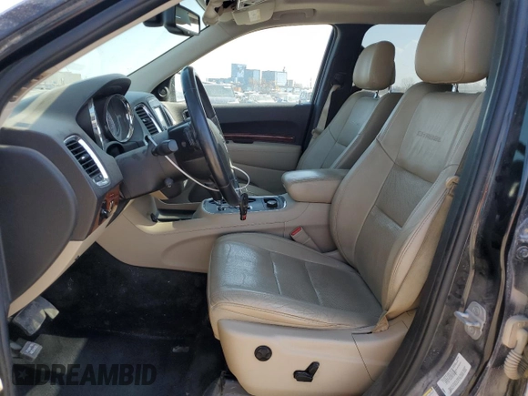 2013 Dodge Durango Citadel z VIN 1C4SDJET4DC500821, wystawiony jako Copart lot #50994305 z przebiegiem 209 141 mil mil oraz Szkoda całkowita • Salvage title. Historia ofert i sprzedaży dostępna na DreamBid. Obrazek 7.
