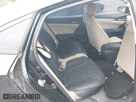 2017 Honda Civic Sedan LX with VIN 19XFC2F57HE078956, listed as a IAAI auction lot 41863593 with 175,088 mi miles. Bid and sale history available at carsss.com. Image 8.