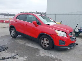 2016 Chevrolet Trax LT with VIN KL7CJPSB6GB606268, listed as a IAAI auction lot 41571773 with 141,906 mi miles. Bid and sale history available at carsss.com. Image 1.