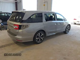 2018 Honda Odyssey Elite z VIN 5FNRL6H95JB105236, wystawiony jako IAAI lot #42020212 z przebiegiem 83 751 mil mil oraz . Historia ofert i sprzedaży dostępna na DreamBid. Obrazek 4.