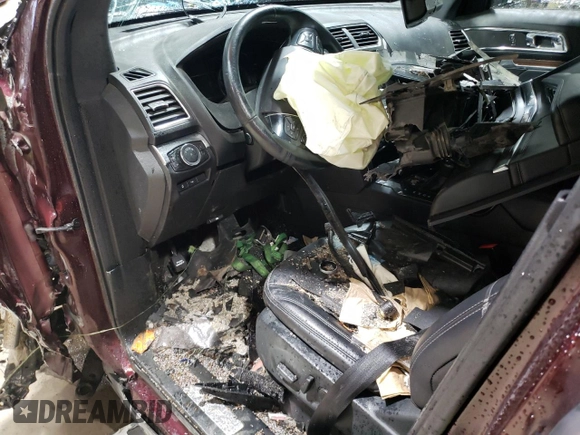 2019 Ford Explorer Limited with VIN 1FM5K8F8XKGA49935, listed as a Copart auction lot 52007355 with 44,999 mi miles and Salvage Title. Bid and sale history available at DreamBid. Image 8.