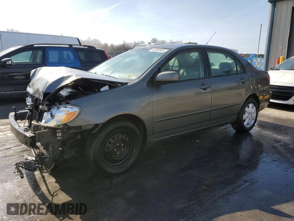 2007 Toyota Corolla CE with VIN 2T1BR32E27C788708, listed as a Copart auction lot 49352645 with 193,540 mi miles and Salvage Title. Bid and sale history available at DreamBid. Image 1.
