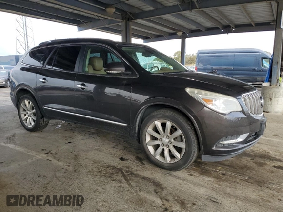 2014 Buick Enclave Premium with VIN 5GAKVCKD4EJ216562, listed as a Copart auction lot 51010215 with 179,353 mi miles and Non Repairable. Bid and sale history available at DreamBid. Image 4.