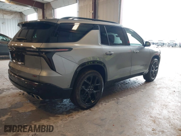 2024 Chevrolet Traverse AWD RS z VIN 1GNEVLKS7RJ211234, wystawiony jako IAAI lot #42318206 z przebiegiem 4 541 mil mil oraz . Historia ofert i sprzedaży dostępna na DreamBid. Obrazek 4.