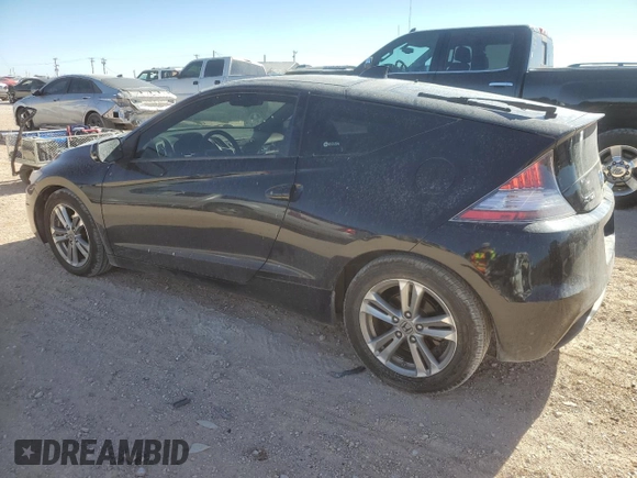 2013 Honda CR-Z with VIN JHMZF1D49DS002427, listed as a Copart auction lot 87719345 with 107,924 mi miles and Salvage title. Bid and sale history available at DreamBid. Image 2.