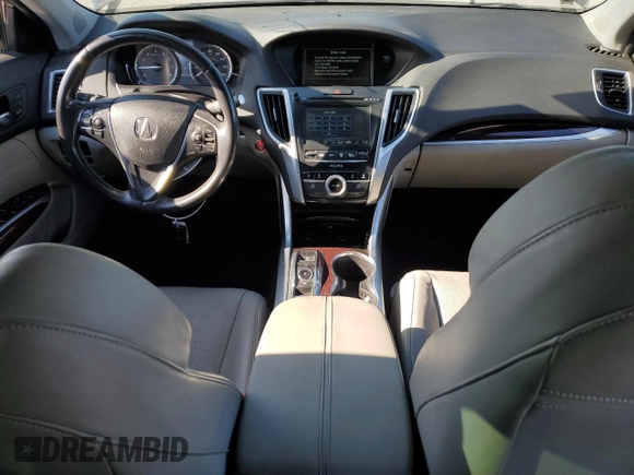 2015 Acura TLX Technology with VIN 19UUB2F51FA011085, listed as a Copart auction lot 62780705 with 156,515 mi miles and Salvage title. Bid and sale history available at DreamBid. Image 8.