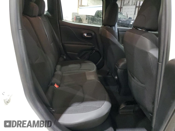2018 Jeep Renegade Latitude with VIN ZACCJABB2JPH95742, listed as a Copart auction lot 54157855 with 107,300 mi miles and Salvage title. Bid and sale history available at DreamBid. Image 11.