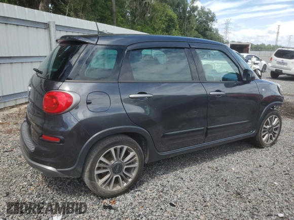2019 FIAT 500L Trekking with VIN ZFBNFADH6KZ042314, listed as a Copart auction lot 70961294 with 0 mi miles and Salvage Title. Bid and sale history available at carsss.com. Image 3.