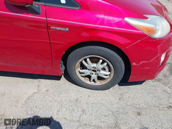 2010 Toyota Prius II with VIN JTDKN3DU9A0200417, listed as a IAAI auction lot 42250790 with 147,470 mi miles and . Bid and sale history available at DreamBid. Image 15.