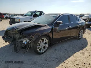 2014 Nissan Maxima 3.5 S with VIN 1N4AA5AP6EC476274, listed as a Copart auction lot 47275655 with 120,088 mi miles and Salvage Title. Bid and sale history available at carsss.com. Image 1.