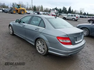 2009 Mercedes-Benz C-Class 3.0L Sport with VIN WDDGF54X19R079114, listed as a IAAI auction lot 41793301 with Not Provided miles. Bid and sale history available at carsss.com. Image 3.