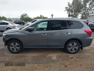 2018 Nissan Pathfinder SL with VIN 5N1DR2MN8JC647427, listed as a IAAI auction lot 41801427 with 148,741 mi miles. Bid and sale history available at carsss.com. Image 14.