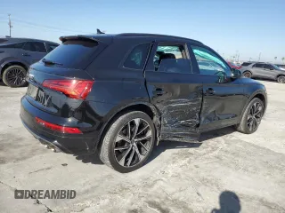 2024 Audi SQ5 Premium Plus with VIN WA1B4AFY4R2009604, listed as a Copart auction lot 49346145 with 16,054 mi miles and Salvage title. Bid and sale history available at DreamBid. Image 3.