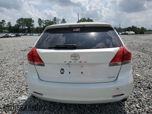 2012 Toyota Venza LE with VIN 4T3ZK3BB2CU051923, listed as a Copart auction lot 54188785 with 142,334 mi miles and Salvage title. Bid and sale history available at DreamBid. Image 6.