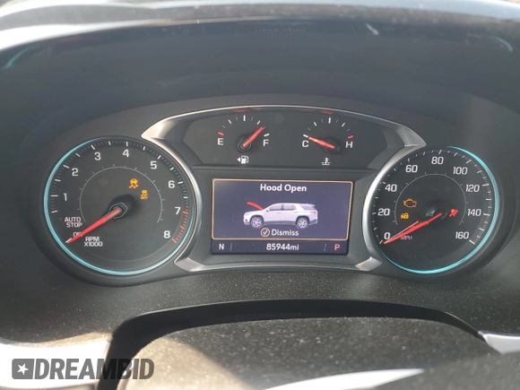 2020 Chevrolet Traverse LT Cloth с VIN 1GNEVGKW2LJ201566, выставлен на аукционе Copart как лот 55204435 с пробегом 85 944 миль миль и На запчасти • Non repairable. История ставок и продаж доступна на DreamBid. Изображение 9.