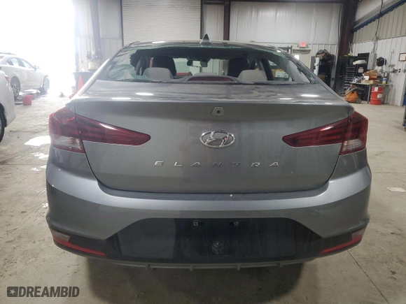 2019 Hyundai Elantra Preferred with VIN KMHD84LF5KU792767, listed as a Copart auction lot 53934515 with 67,461 mi miles and Salvage Title. Bid and sale history available at carsss.com. Image 6.