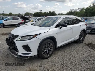 2021 Lexus RX 350 F Sport with VIN 2T2YZMDA6MC292683, listed as a Copart auction lot 56400115 with 39,940 mi miles and Salvage title. Bid and sale history available at DreamBid. Image 1.